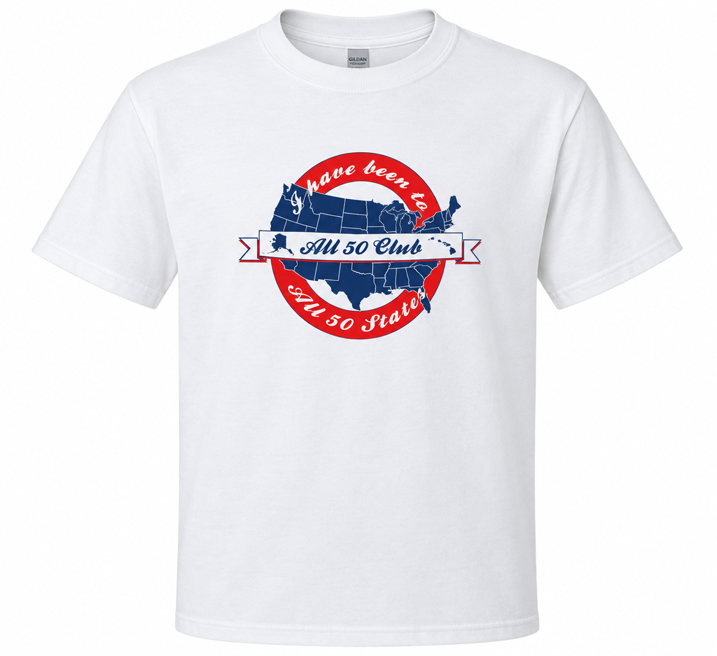 All Fifty Club T-shirt - Unisex