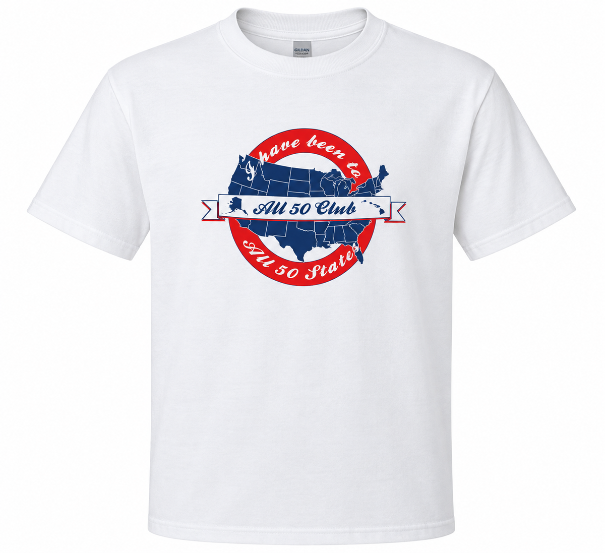 All Fifty Club T-shirt - Unisex