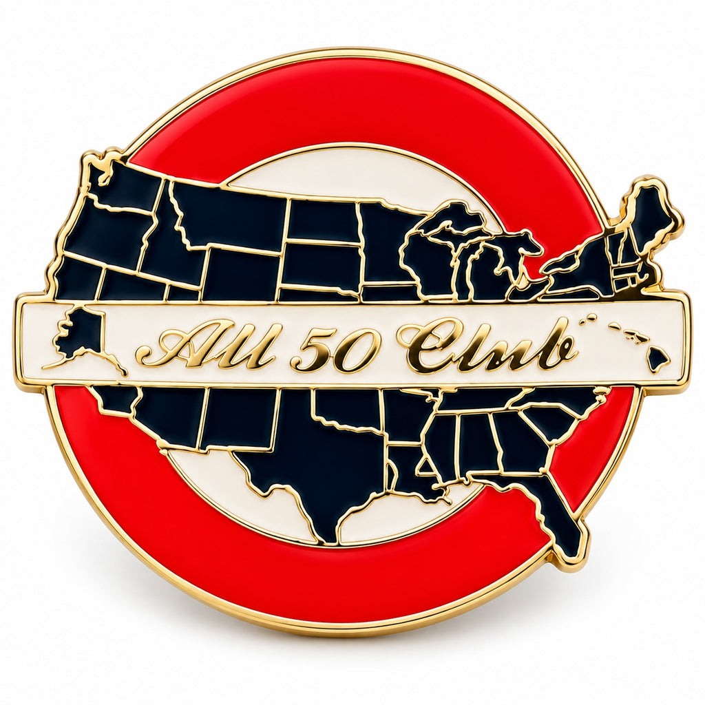 All Fifty Club Pin