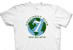 Continent Club T-shirt - Unisex