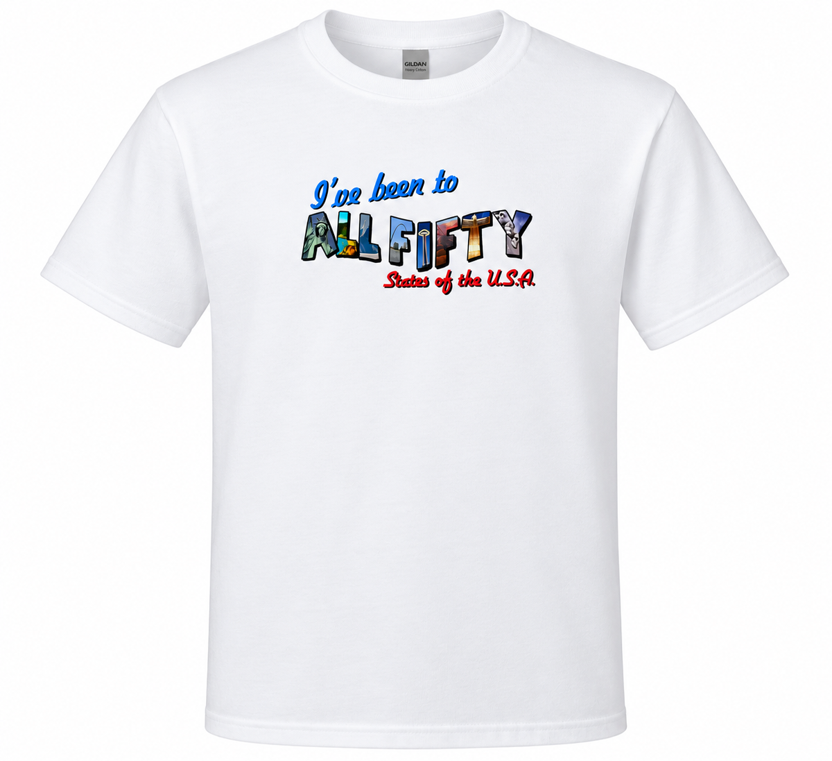 I've Been To All 50 T-shirt