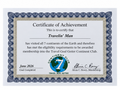 Continent Club Membership and Certificate