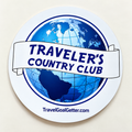 Traveler's Country Club Car Magnet