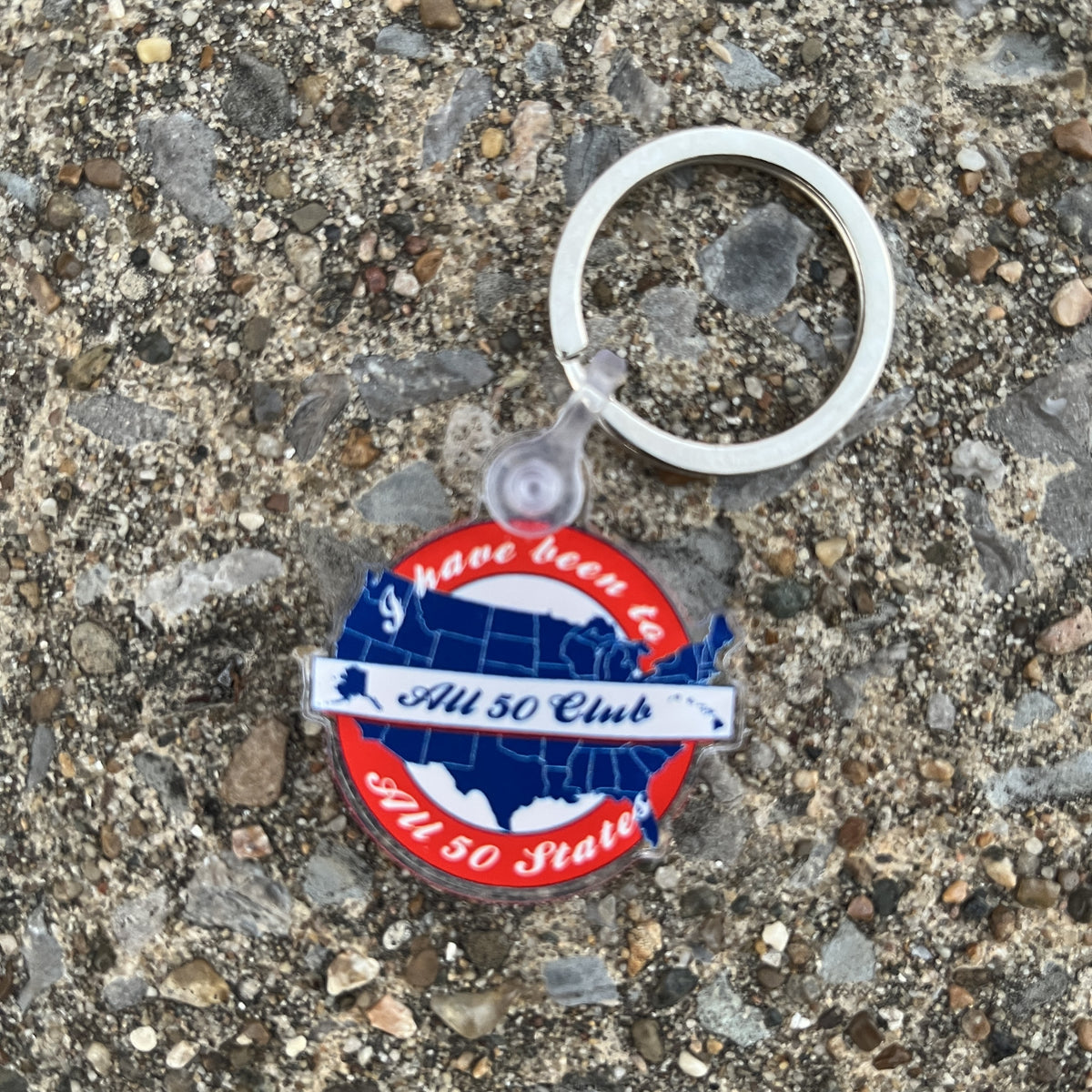 All Fifty Club Keychain